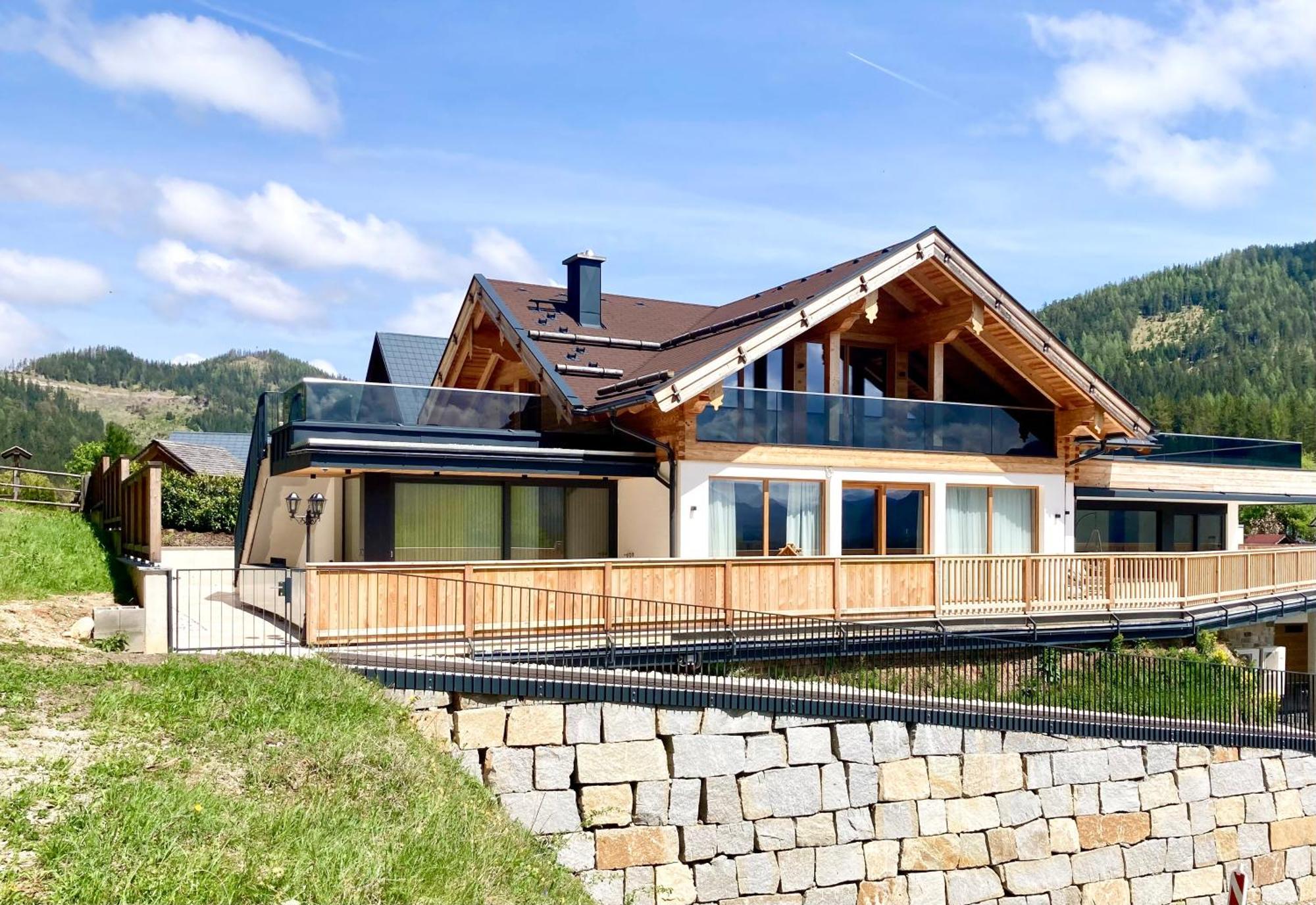 Alpen Luxury Lodge, Mariazell Exterior foto